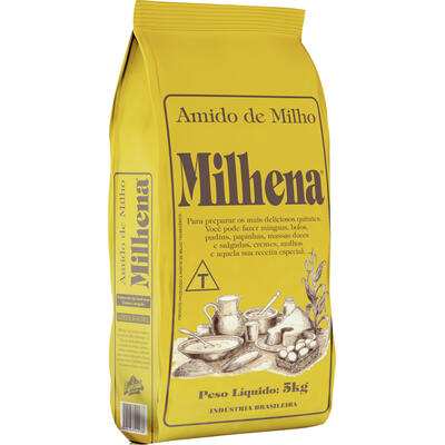 Amido de Milho Milhena 5kg