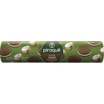 Biscoito Recheado Piraquê Coco 200g