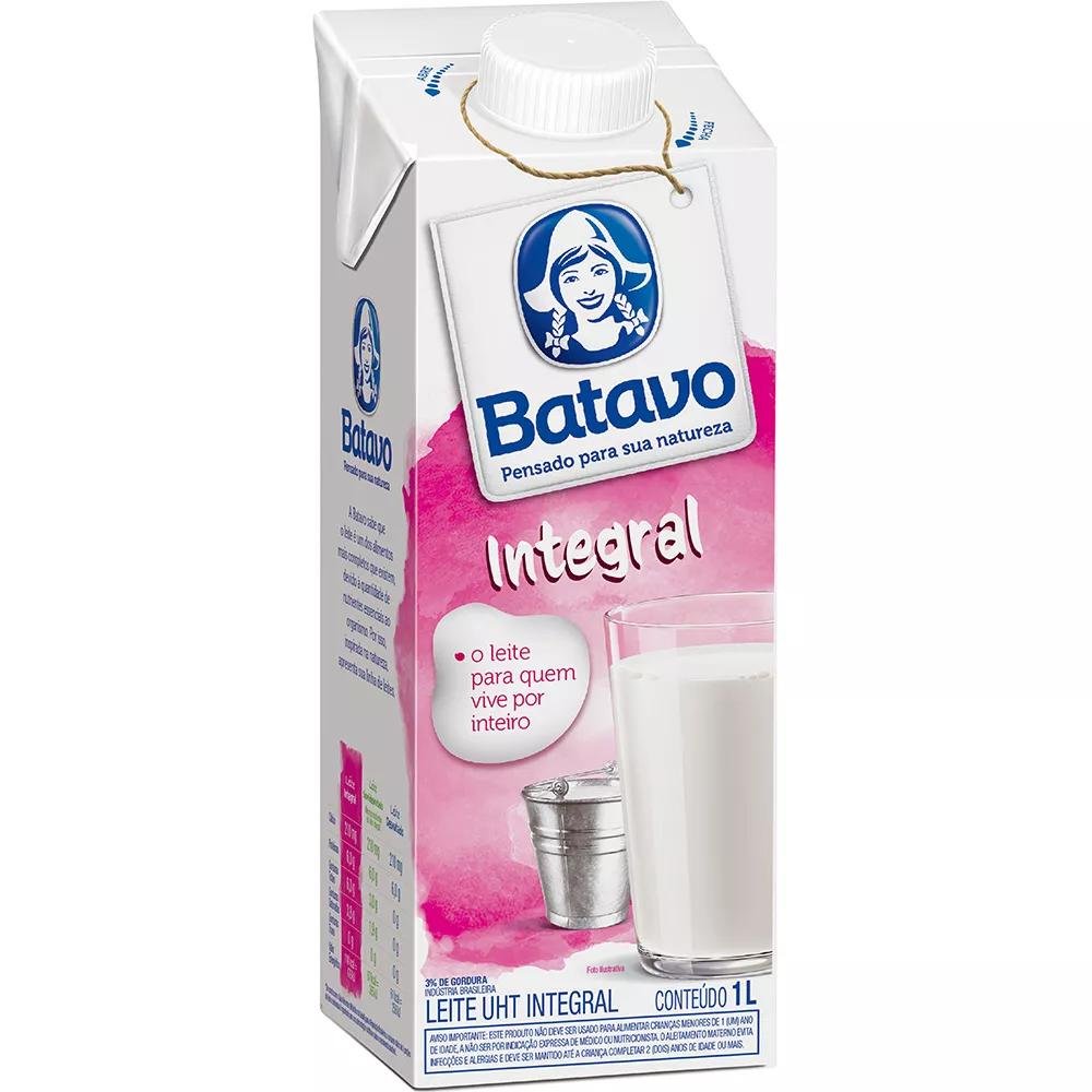 Leite UHT Batavo Integral 1L