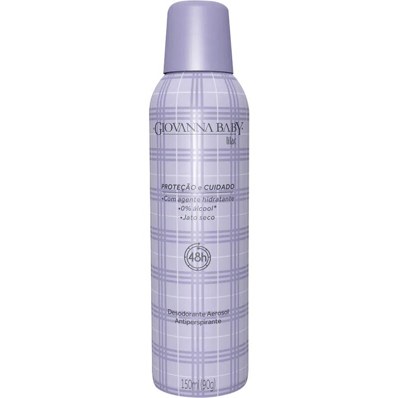 Desodorante Aerossol Giovanna Baby Lilás 150ml