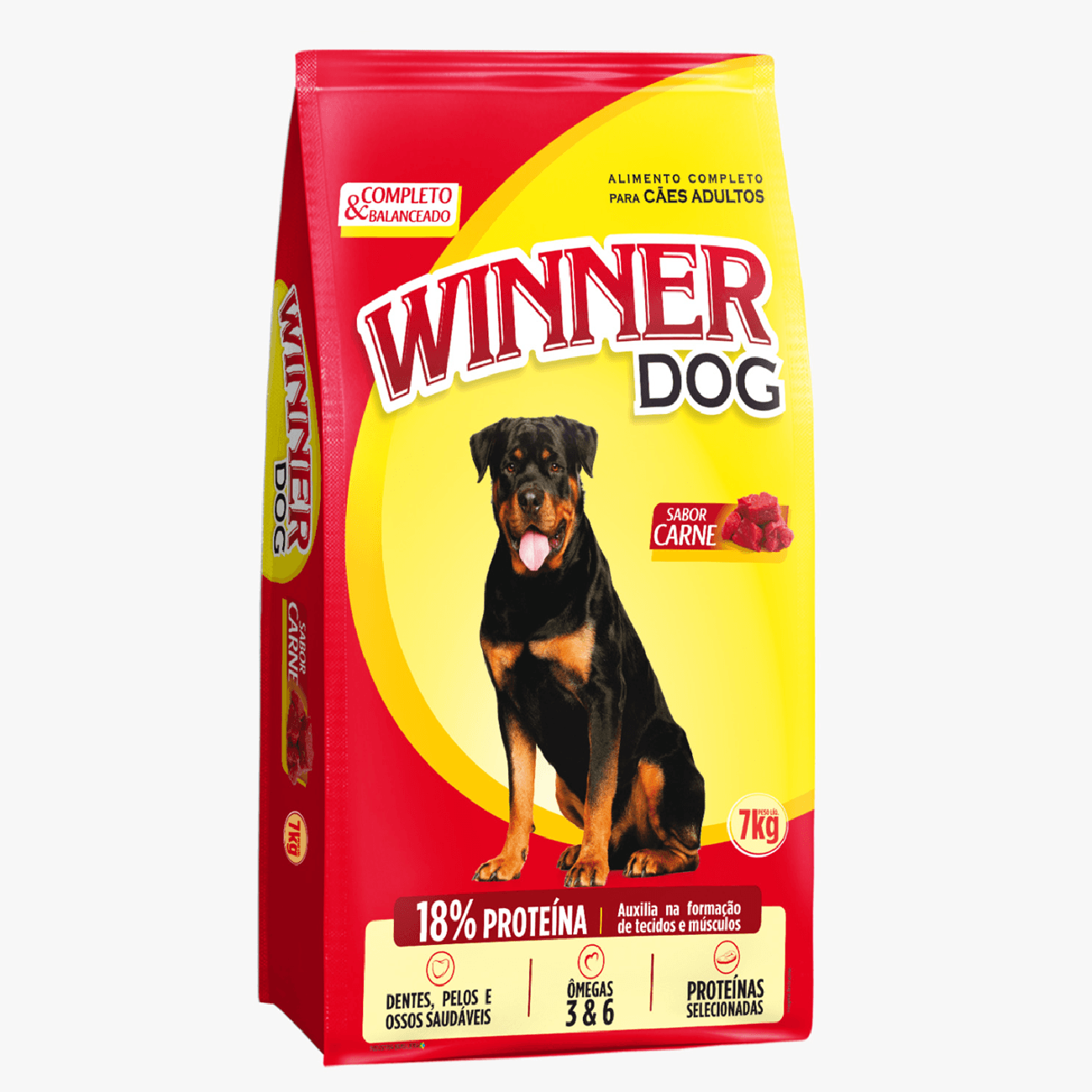 Alimento WINNER DOG Cão Carne 7kg