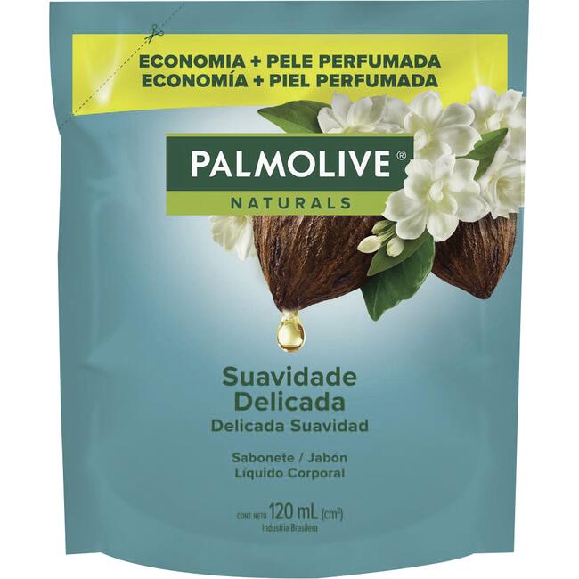 Sabonete Líquido Palmolive Jasmim e manteiga de cacau 120ml