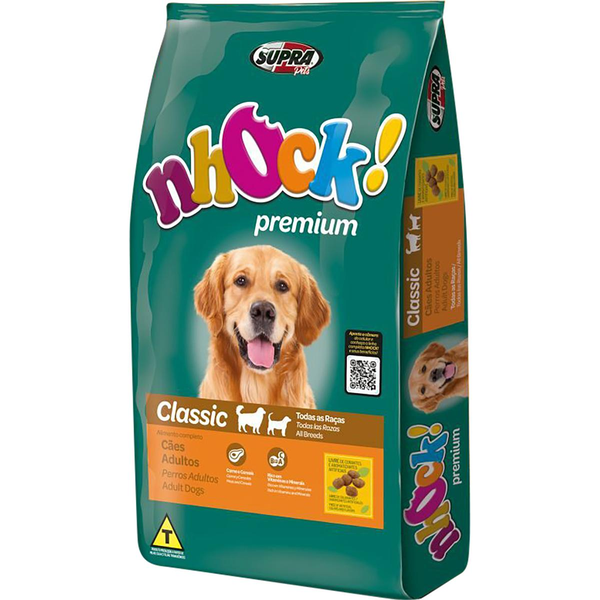 Ração Nhock 20kg - Adultos - Classic