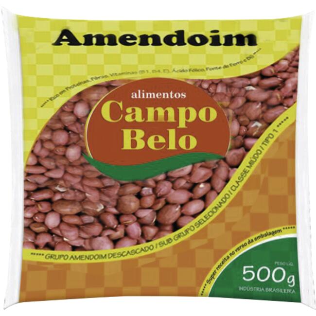 Amendoim Cru Campo Belo 500g