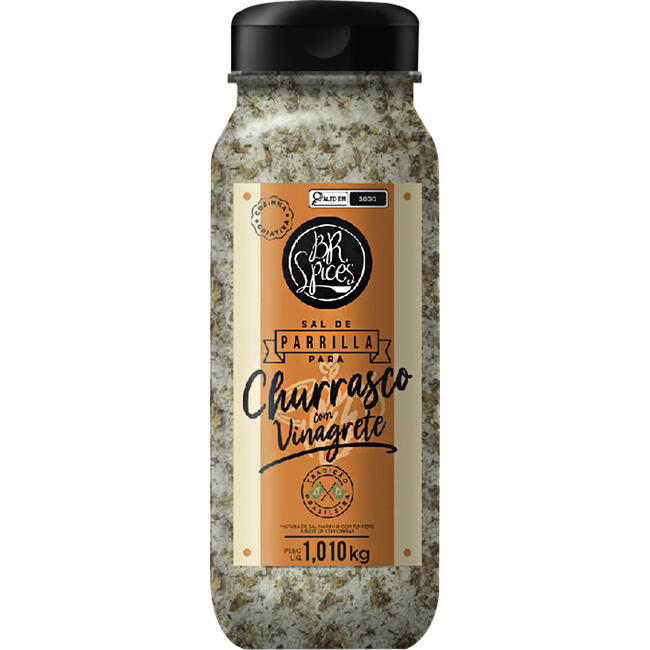Sal de Parrilha BR Spices 1,01kg - Com Vinagrete