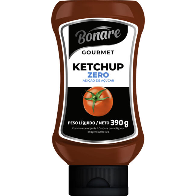 Catchup Bonare Zero 390g