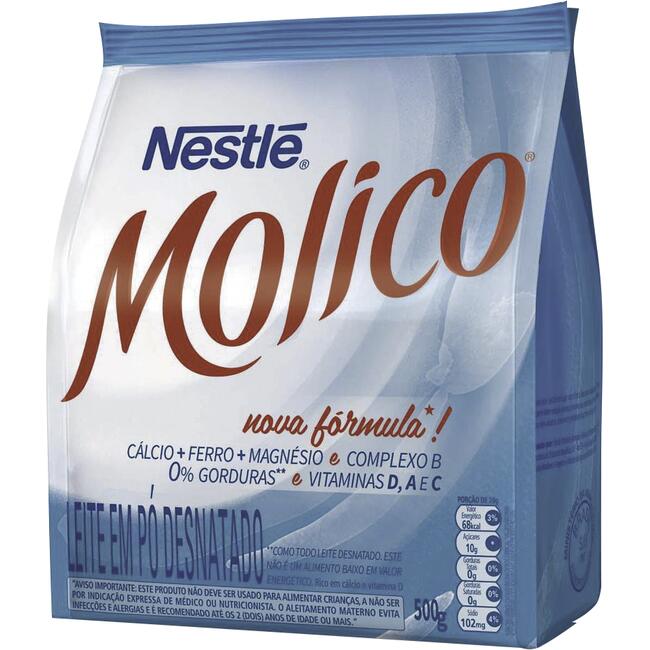 Leite em Pó Molico Instantâneo Desnatado 500g