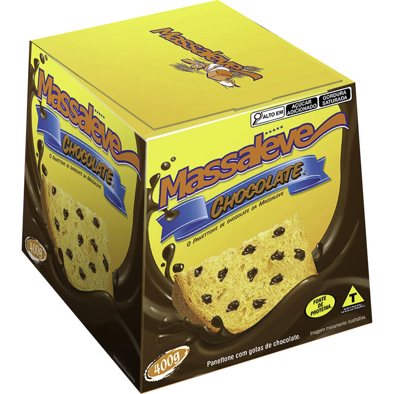 Panettone Massaleve Chocolate 400g