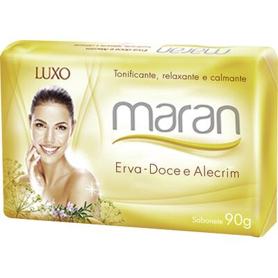 Sabonete Maran Luxo Erva Doce e Alecrim 90 g