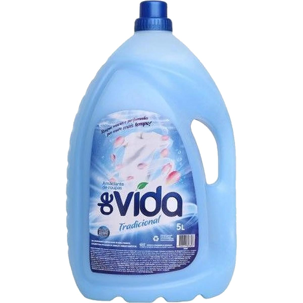 Amaciante Vida 5 Litros - Azul