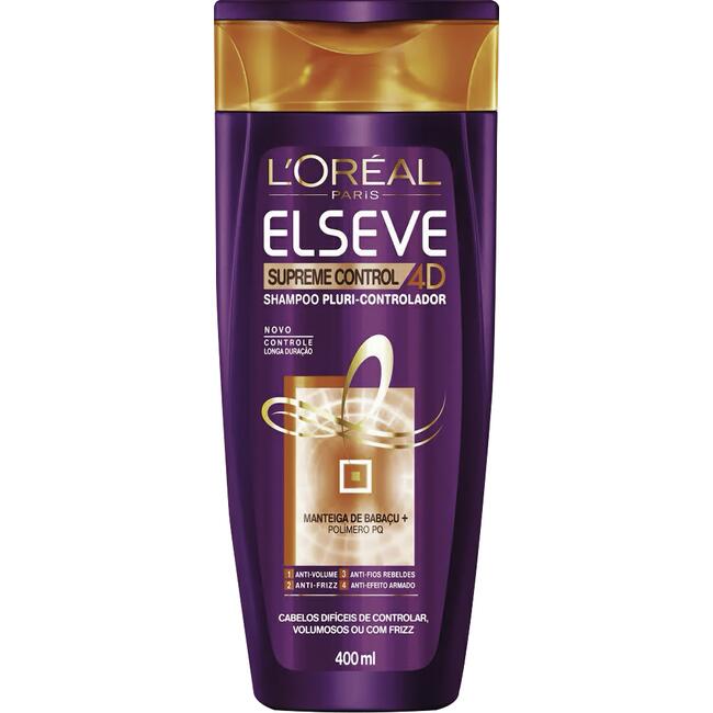 Shampoo Elseve Supreme Control 4D 400ml