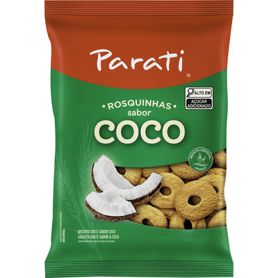 Biscoito Rosquinha Parati Coco 335g
