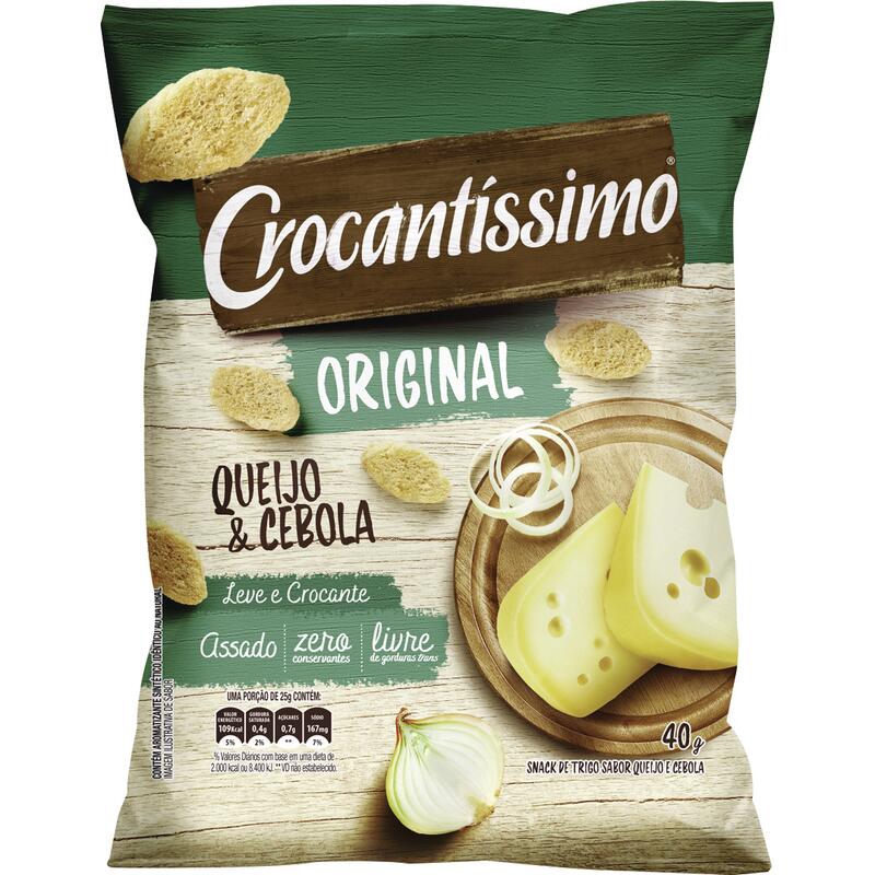 Crocantíssimo Pullman Queijo e Cebola 40g