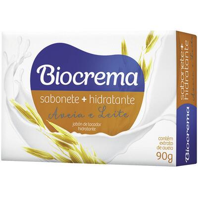 Sabonete Biocrema Aveia e Leite 90g