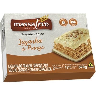 Lasanha Massa Leve Frango 570g