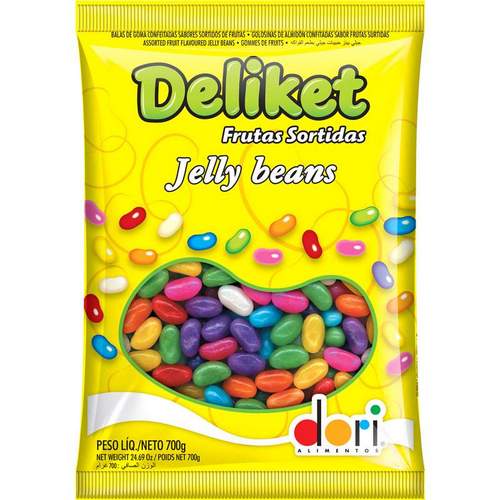 Bala de Goma Dori Deliket Sortidas 700g