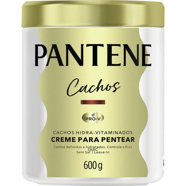 Creme para Pentear Pantene Cachos 600g