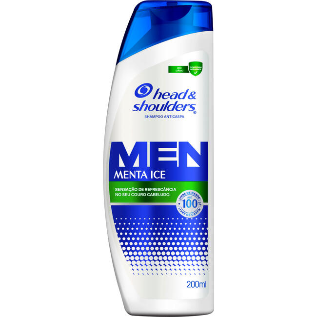 Shampoo Head&Shoulders 200ml - Menthol Refrescante