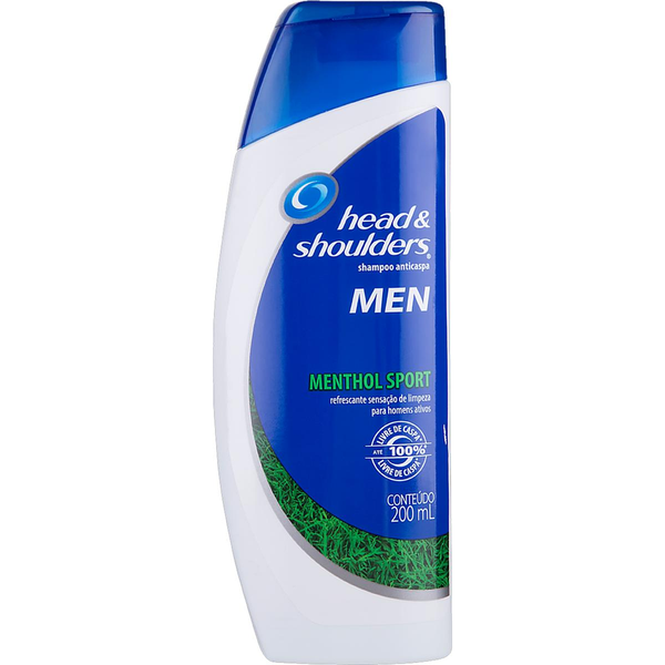Shampoo Head&Shoulders 200ml - Menthol Refrescante