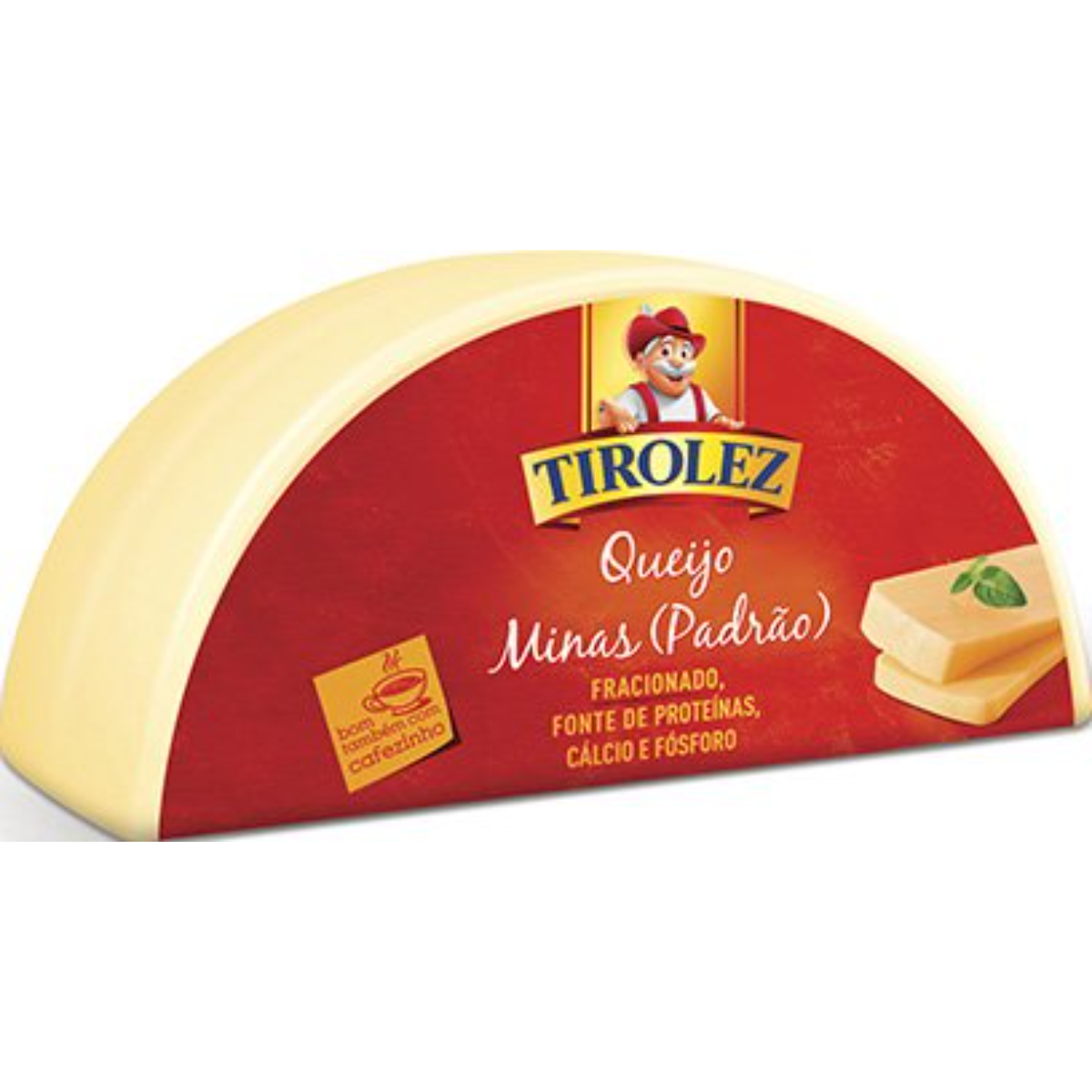 Queijo Minas Padrão TIROLEZ Peça 500g