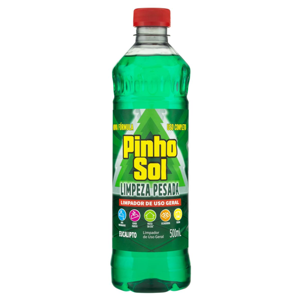 Desinfetante PINHO SOL Limpeza Pesada Eucalipto 500ml
