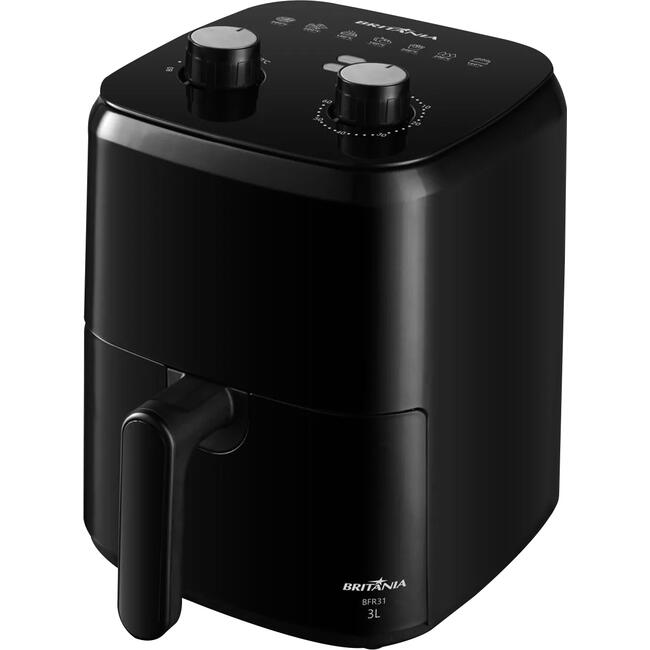 Fritadeira Air Fryer Elétrica Britânia Sem Óleo 3L 220V un