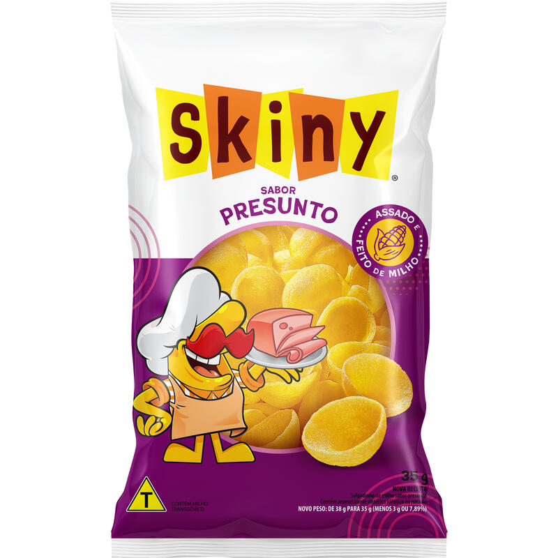 Salgadinho Skiny Presunto 35g