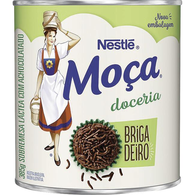 Moça Fiesta Sobremesas Brigadeiro 385g