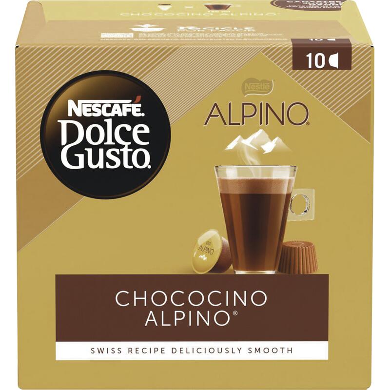 Achocolatado em Cápsulas Dolce Gusto Alpino 180g