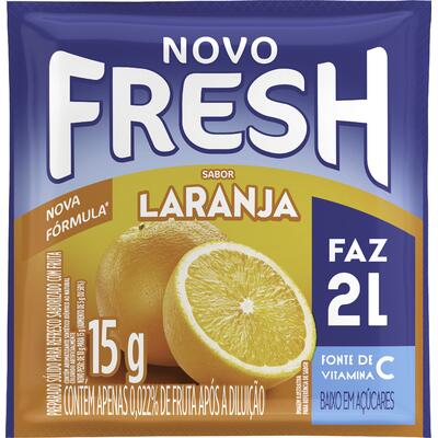 Refresco em Pó Fresh Laranja 15g
