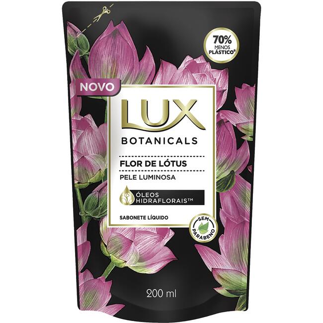 Sabonete Líquido Lux Flor de lótus 200ml