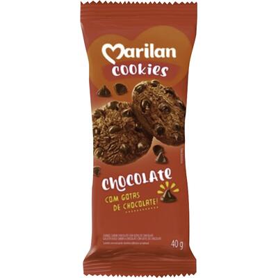 Biscoito Cookies Marilan Chocolate 40g