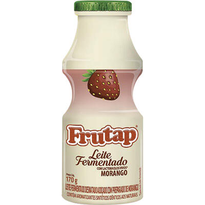 Leite Fermentado Frutap Morango 170g