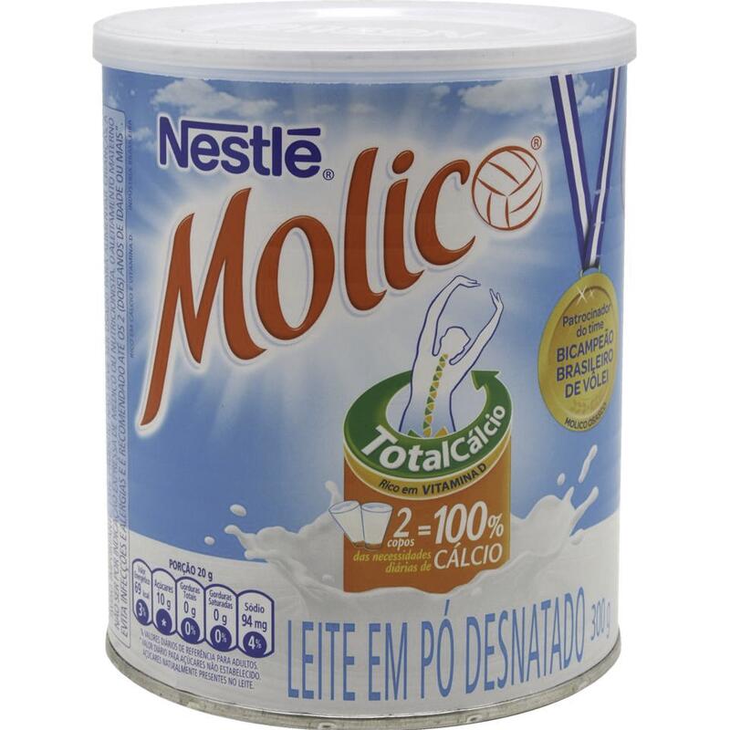 Leite em Pó Molico Instantâneo Desnatado 300g
