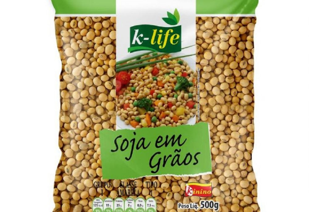 Soja Kinino Em Grãos 500g