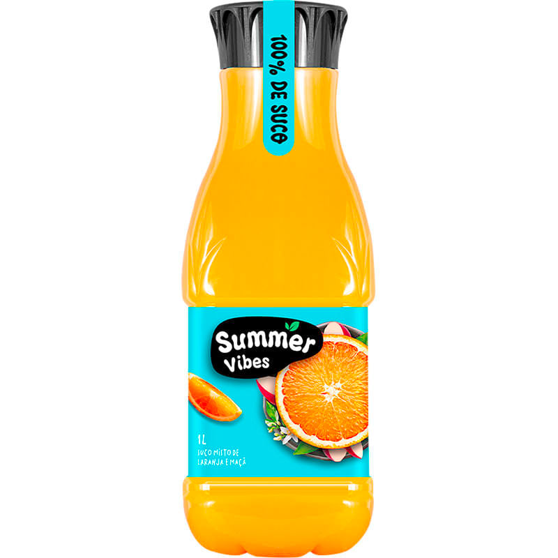 Suco Summer Vibes Laranja e maçã 1L