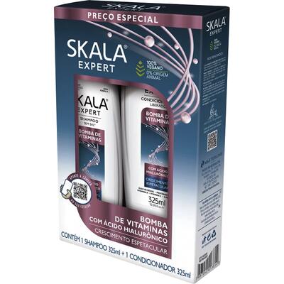 Kit Skala Shampoo + Condicionador Bomba