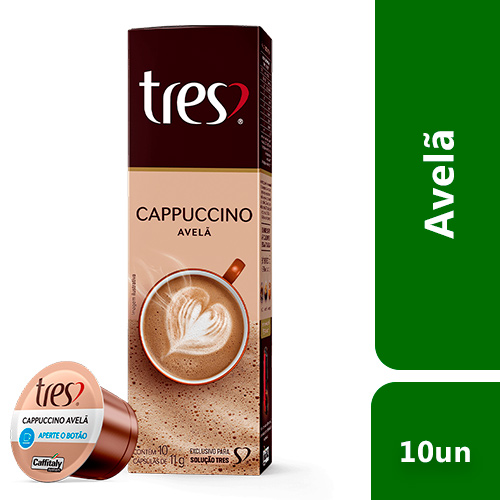 Capsula de Cappuccino Avela 3 Corações 10 unid