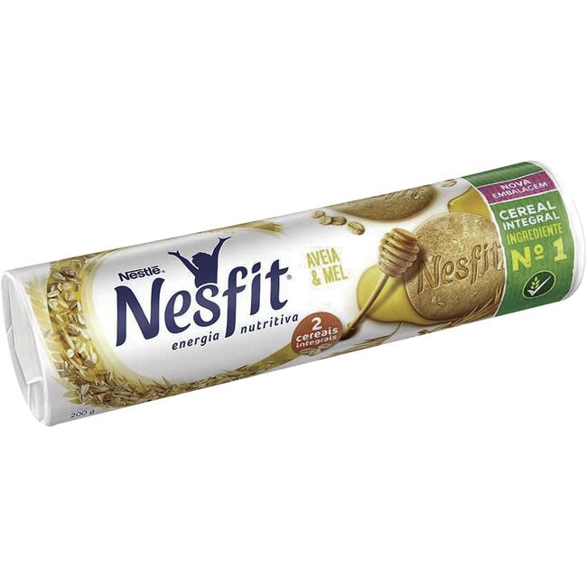 Biscoito Nesfit Nestlé Aveia e Mel 200g