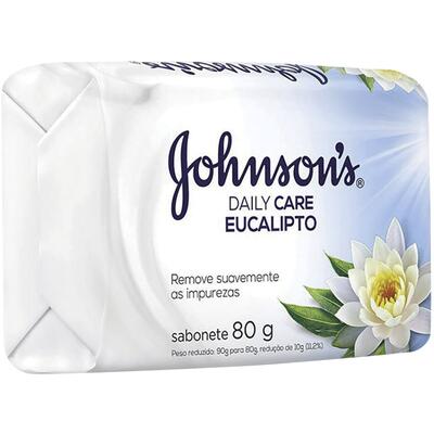 Sabonete Johnson’s Eucalipto 80g