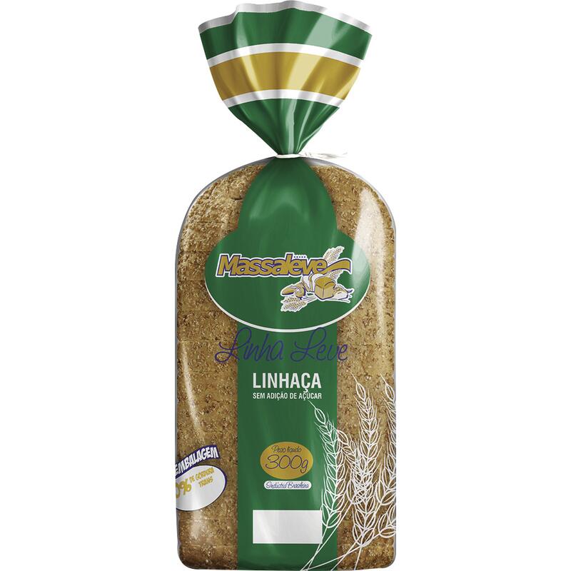 Pão Light Massaleve Linhaça 300g