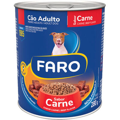 Alimento para Cães Faro Carne 280g