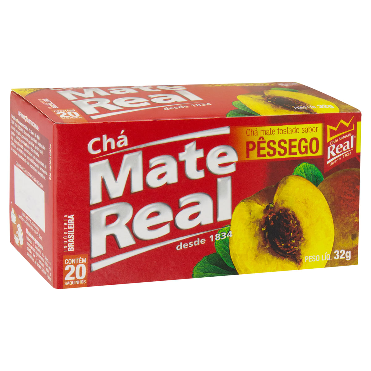 Chá Mate Real Pêssego 32g