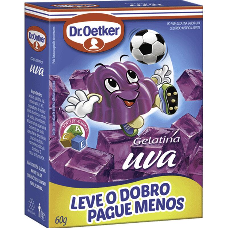 Gelatina Dr. Oetker Uva 60g