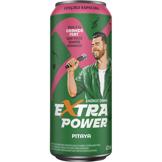 Energético Extra Power Pitaya 473ml