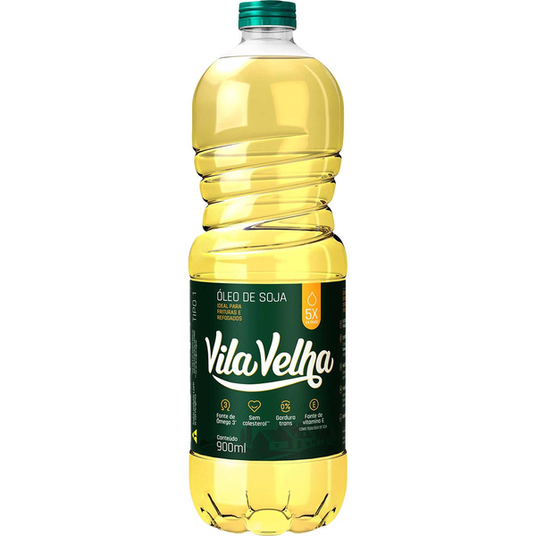 Óleo de Soja Vila Velha 900ml - Pet