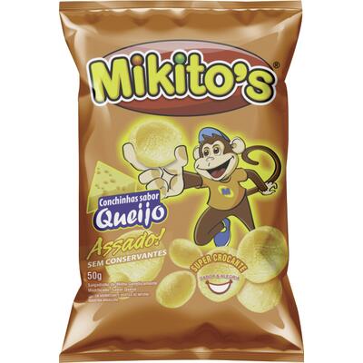 Salgadinhos Mikitos Queijo 50g