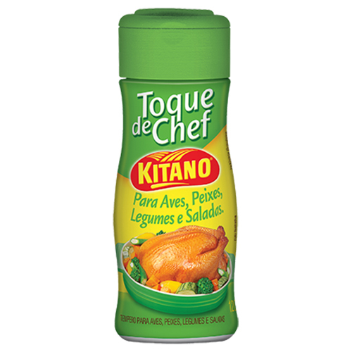 Tempero Toque de Chef Kitano Legumes e Carne Branca 120g