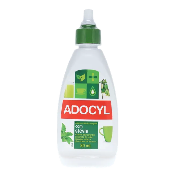 Adoçante Adocyl 80ml - Stevia
