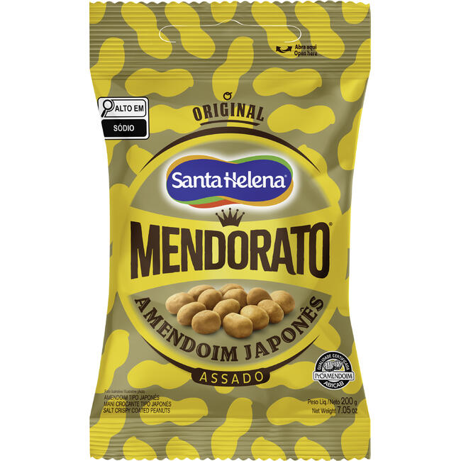 Amendoim Santa Helena Mendorato 200g